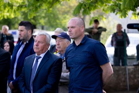 POSTAVITEV TEMELJNEGA KAMNA V ŠMIHELU 9.5.2022 - Valter Leban-7115